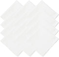 uxcell 12 Pcs Microfiber Cleaning Cloth for Glasses, 11.8 x 11.8 Inch Eyeglass Cleaning Cloth, Glasses Cleaner Wipes for Electronics Lenses Screens Cameras Cell Phones, Light White by uxcell