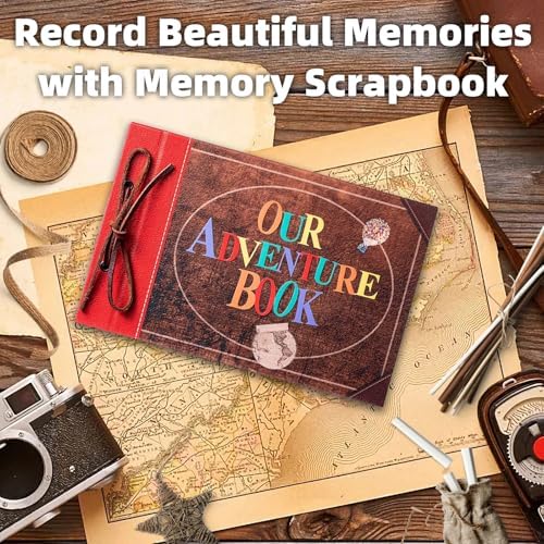 Our Adventure Book Scrapbook Photo Album, Personalized Gifts 10.5*7 - Image 2