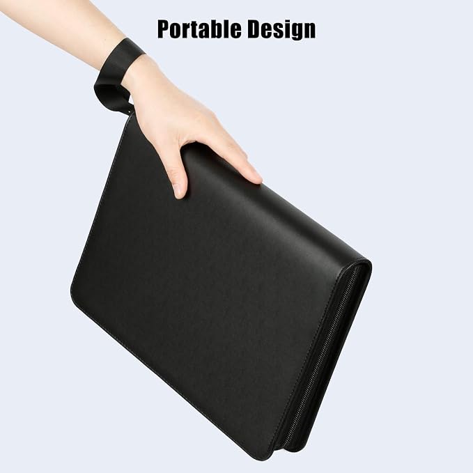 Veicevol 540-Pocket 2x3 Photo Album for Instax Mini and Polaroid, Black | PU Leather Cover Keeps, Fits Instax Mini and Polaroid 2x3 Photos, Protects Travel, Wedding and Family Memories - Image 8