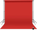 Denny Mfg Seamless Paper Backdrop for Photoshoot, Red, 53 in x 36 ft | Backdrop Roll, Matte Finish for Portraits, Product Photos and Video Shoots, Includes Free Roll Gaffer Tape (2 in x 13 ft) by DennyManufacturing