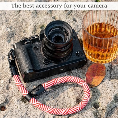 VOVMOEYA Rope Camera Wrist Strap,Camera Hand Strap Compatible with A6400 A6000 A7 IV,for Fujifilm X100V for Nikon Zf Z30 for Canon EOS R6 R7 R8 R10 Camera Wrist Straps for dslr - Image 4