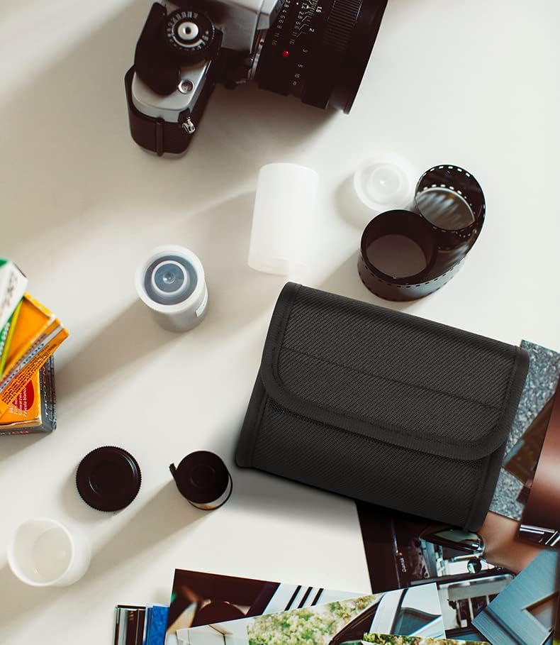Camera Film Storage Bag with Anti-X-Ray Shielding Lead Function, Nylon Film Protective Bag - Image 2