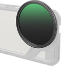 SmallRig Magnetic 67mm VND Filter ND64-ND400 (6-9 Stop), Adjustable ND Filter for iPhone 16 / S24 Ultra/for Vivo X100 & 67mm Camera Lenses, No X Cross HD Optical Glass, with Threaded Adapter - 5169 by SmallRig