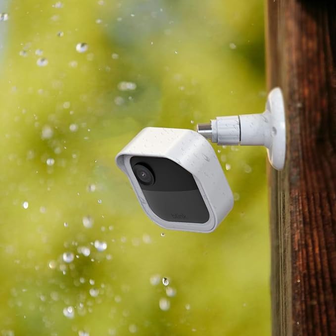 Blink Outdoor Wall Mount for Outdoor 4/2K+ Camera, Blink Sync Module Mount | Weatherproof Protective Cover, 360 Degree Adjustable Mount, Perfect View Angle for Blink Home Security System, White, 1 Pack - Image 3