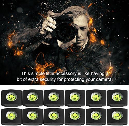 Set of 12 Hot Shoe Covers, SENHAI Camera Flashlight Hotshoe Cover of Bubble Spirit Level for Canon Nikon Panasonic Fujifilm Olympus Sigma PENTAX DSLR SLR - Image 7
