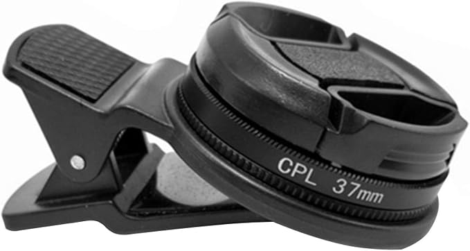 37mm CPL Phone Filter - Circular Polarizer Lens, Includes CPL Lens and Clip by Unknown