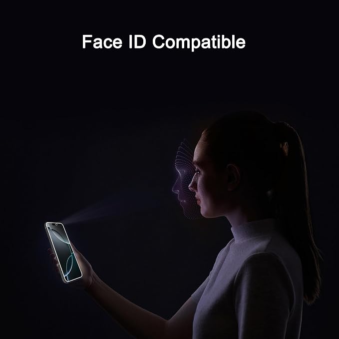 Ailun Privacy Screen Protector + Camera Lens Protector for iPhone 16 Pro | 3+3 Pack, 6.3 Inch, Installation Frame, Dynamic Island Compatible, Anti Spy Tempered Glass, Case Friendly - Image 6