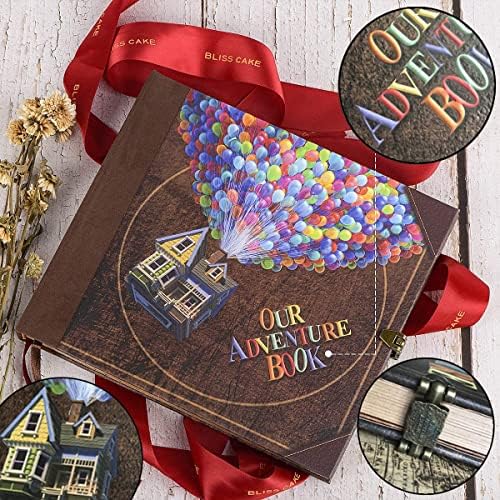 Scrapbook Photo Album Our Adventure Book Embossed Hard Cover - Image 4
