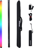 Aputure Amaran T4C 40W RGBWW LED Tube Light,APP/DMX Control,47.2Inch/120cm | Stick Light,2500-7500K CCT,Rechargeable Battery,15 Lighting FX,for Video,Photo,Vlogging,YouTube,Live Streaming by Aputure