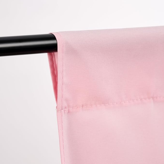 TRLYC Pink Photography Backdrops 7x10 FT Seamless Background for Studio | Pink Backdrop for Photoshoot Video Backgrounds Screen Party Wrinkle-free Polyester Non-Glare Rod Pocket Easy Setup - Image 2