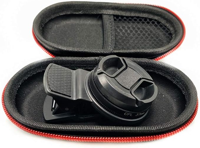 37mm CPL Phone Filter - Circular Polarizer Lens, Includes CPL Lens and Clip - Image 4