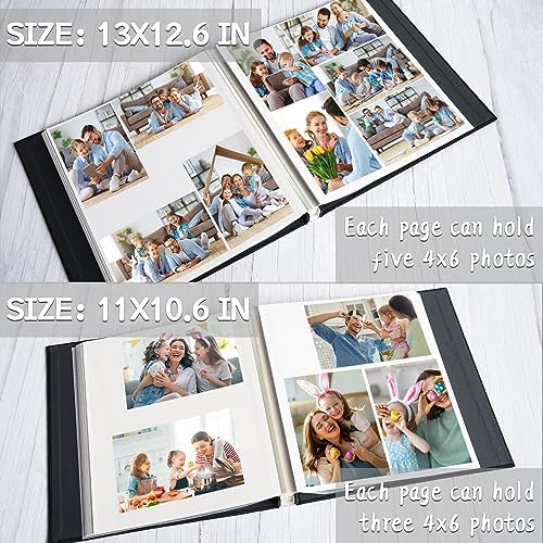 Vienrose Self Adhesive Photo Album 60 Pages for Wedding, Baby Growth, Khaki - Image 5