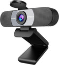 EMEET C960 1080P Webcam with Microphone, 2 Mics, 90° FOV, Computer Camera | Fixed Focus, Plug&Play for Zoom/Teams/Facetime/YouTube/Google Meet/Switch 2 Camera, Grey by EMEET