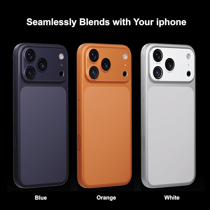 for iPhone 17 Pro Max Camera Lens Protector | Aerospace-Grade Aluminium | Full Protective Cover | Anti-Glare Sapphire Glass | Colour-Matched Finish Cosmic Orange - Image 7