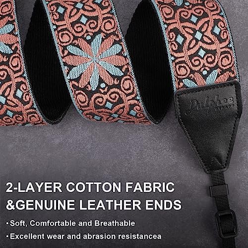 Camera Strap, Jacquard Weave 2" Shoulder Neck Straps for All DSLR Cameras Men Women Photographers - Image 2