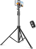 SENSYNE 72" Phone Tripod, Extendable Cell Phone Tripod Stand, Selfie Stick with Wireless Remote and Phone Holder, Compatible with iPhone Android Phone, Camera by sensyne