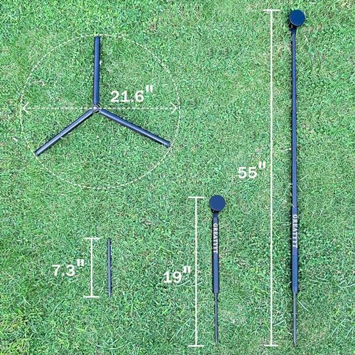 Monopod and Tripod Selfie Stick to Record Golf Swing - Multi Functional Phone Holder with Magnetic and Phone Holder - Golf Training Aid - Compatible with All iPhone Android Phone - Image 6