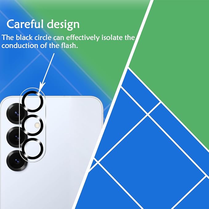 BIGFACE Galaxy S25 Tempered Glass Screen Protector + Camera Lens Protector [ 2 + 2 Pack ][Case Friendly] [Anti-Scratch] [Ultrasonic Fingerprint Unlock] Clear HD Protective Film for Samsung Galaxy S25 - Image 4