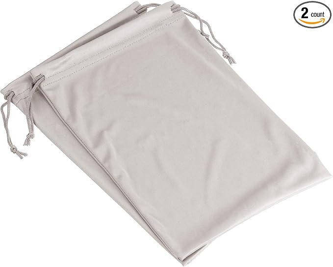 PATIKIL Ski Goggle Bag Microfiber Snow Goggles Case Cover Soft Storage Sleeve Drawstring Pouch by PATIKIL