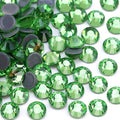 Jollin Hotfix Rhinestones Flatback Crystal Gems 2mm SS6, Light Green | 2880pcs Hot Fix Crystals Glass Rhinestones for Bedazzling, Crafting, Clothes, Shoes & Accessories DIY Decoration by Jollin