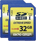 INLAND 32GB SDHC Flash Memory Card Standard Full Size SD Card (2 Pack) by INLAND