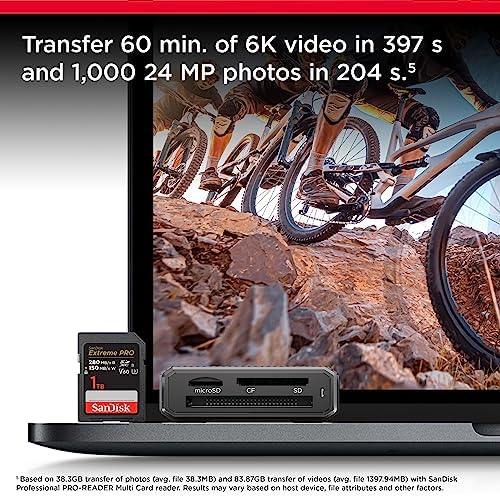 SANDISK 1TB Extreme PRO SDXC UHS-II Memory Card - C10, U3, V60, 6K, 4K UHD, SD Card - SDSDXEP-1T00-GN4IN - Image 4