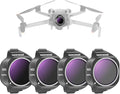 NEEWER ND/PL Filter Set Compatible with DJI Mini 5 Pro Drone Camera (ND8/PL+ND16/PL+ND32/PL+ND64/PL), Snap On Neutral Density Polarized ND Lens Filter Multicoated Photography Accessories, 4 Pack by Neewer