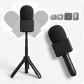Mic Holder Stand for DJI Mic Mini2/Mini/3/2 RODE Wireless Microphone Desk Desktop Tripod & Handheld Interview Adapter, 2in1 Tabletop Telescopic Handle with Mic Flag for Vlog Podcast by CameraAccessories