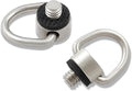 Litoexpe Stainless Steel D Ring Screw 1/4"-20 | For Tripod, Camera Strap, and Gimbal Attachment by PRATICALPRODUCTS