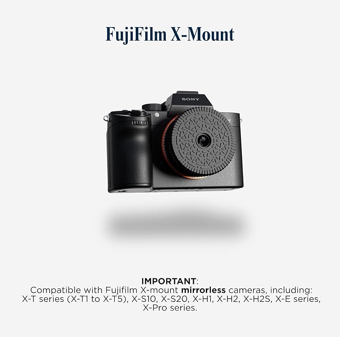 Original Retropia Repurposed Disposable Camera Mirrorless Lens | Unlimited Instant Film-Look Photos | Pancake Lens, 32mm Focal Length & Fixed f/11 Aperture (Fujifilm XF Mount Mirrorless Compatible) - Image 2