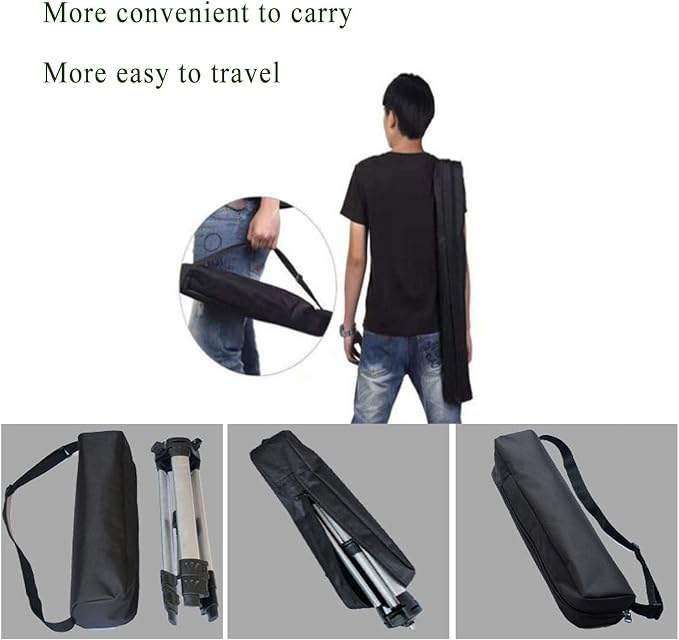 Multi-Purpose Duffle Bag for Sports Gear & Tripod Storage - Heavy Duty Waterproof Organizer for Camera Stand, Mic, Grill Tools, Camping Equipment (17.72''(L) x3.15''(H)) - Image 8