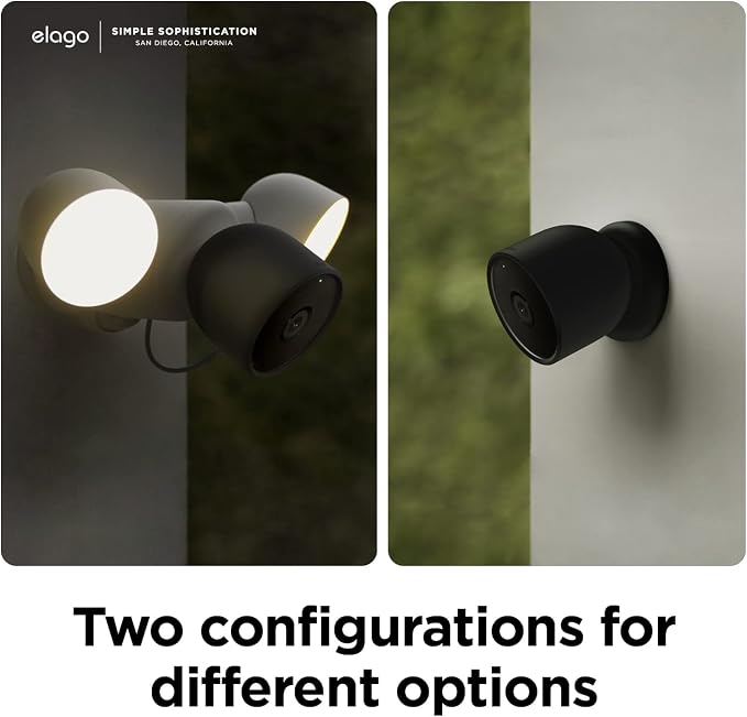 elago Silicone Cover for Google Nest Cam Outdoor or Indoor (Battery) | Magnetic Mount Cover Included, All Weather Protection, Easy Installation [Black] (NOT Compatible with wired, 2nd gen) - Image 3