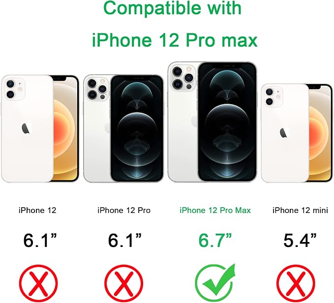 Compatible with iPhone 12 Pro Max Camera Lens Protector, Bling 3D Rhinestone Diamond 9H Tempered Glass Camera Cover Anti Scratch Shockproof Lens Screen Full Protective Cover - Image 2