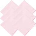 uxcell 6 Pcs Microfiber Cleaning Cloth for Glasses, 11.8 x 11.8 Inch Eyeglass Cleaning Cloth, Glasses Cleaner Wipes for Electronics Lenses Screens Cameras Cell Phones, Pink by uxcell