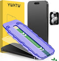 YWXTW 2 Pack Matte Screen Protector for iPhone 16 Pro Max 6.9 Inch + 1 Set Camera Lens Protector, Anti Glare Anti Fingerprint 16 Pro Max Glass Screen Protector, Bubble Free, Smooth as Silk by YWXTW