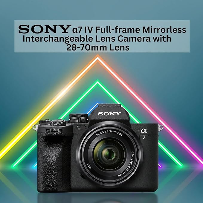Sony Alpha 7 IV Full-Frame Mirrorless Lens Camera (Body Only) Bundle | 920 Molded Interior Hard Case with Foam Insert, Lid Organizer for A7R, (2 items) - Image 2