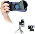 JJC 67mm iPhone Variable ND2-128 Filter with Magnetic Camera Grip Kit | Compatible with iPhone Air 17 16 15 14 Pro Series, Remote Control, 1/4" Tripod Screw, For Vlogging Mobile Filmmaking by JJC