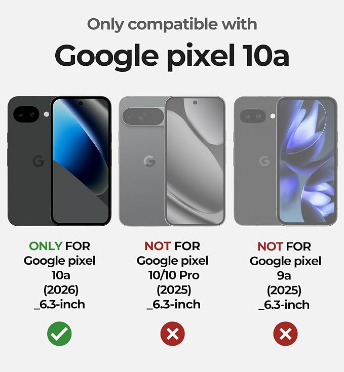 Dexnor for Google Pixel 10a Case with Slide Camera Cover & 2 Front Frames & Built-in Screen Protector & Kickstand, Full-body Shockproof Protective Cover Heavy-duty Rugged Bumper Cases,Army Green(2026) - Image 2