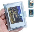Ruibytree 2 Pack Small Photo Album 2x3 for Fujifilm Instax Mini, Blue | 72 Instant Photo Capacity, Portable Size, Acid-Free Pages, Snap Closure, Fits Polaroid 2x3 Prints, Carry Favorite Memories by 2x3PhotoAlbum4x6PhotoAlbum35x425PhotoAlbumGoPhotoAlbum85x11VinylStickerPaper