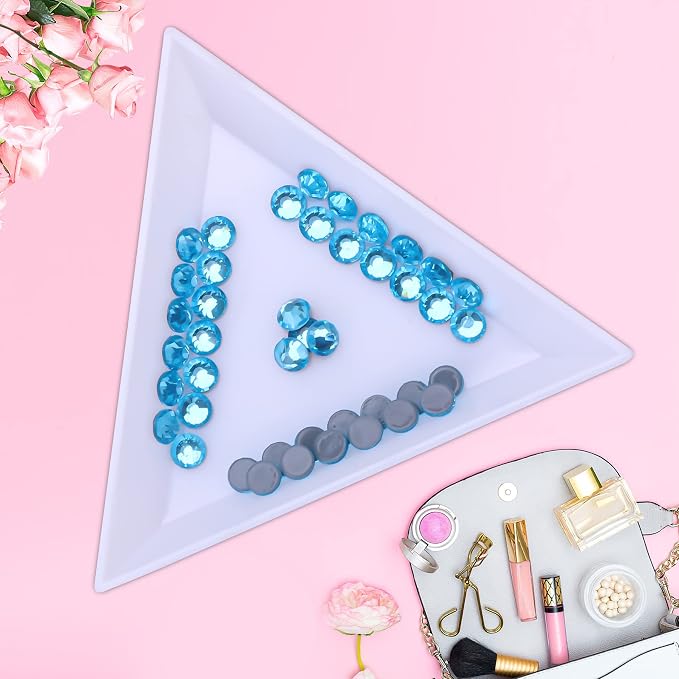 Jollin Hotfix Rhinestones Flatback Crystal Gems 6.4mm SS30, Aquamarine | 288pcs Hot Fix Crystals Glass Rhinestones for Bedazzling, Crafting, Clothes, Shoes & Accessories DIY Decoration - Image 3