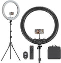 Hagibis 21 inch Ring Light with Stand Outer 55W 5600k Dimmable LED Light, Tripod Stand,and Phone Holder，Remote Controller,Carrying Bag ，CRI 97+ 2540lux, for Streaming Home Office Zoom Call Lighting by Hagibis