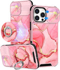 Buleens for iPhone 16 Pro Max Case 6.9 Inch - with Ring Stand & Camera Cover Aesthetic Cute Designed for Women Girls Pretty Girly Fashion Teens Phone Case for iPhone 16 Pro Max Compatible with Magsafe by Buleens