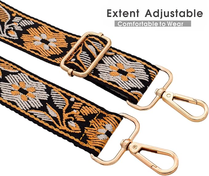 Replacement Purse Strap Shoulder Strap Adjustable Crossbody Strap for Women Crossbody Wide Shoulder Bag - Image 5