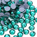Jollin Hotfix Rhinestones Flatback Crystal Gems 4mm SS16, Peacock Green | 1440pcs Hot Fix Crystals Glass Rhinestones for Bedazzling, Crafting, Clothes, Shoes & Accessories DIY Decoration by Jollin