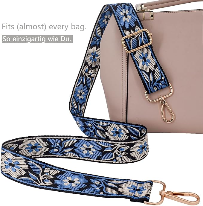 Replacement Purse Strap Shoulder Strap Adjustable Crossbody Strap for Women Crossbody Wide Shoulder Bag - Image 3