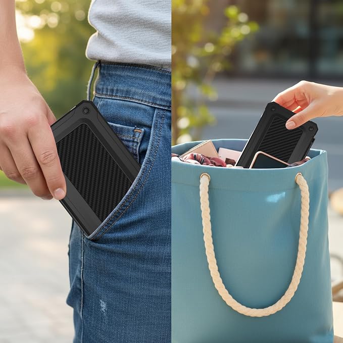 Memory Card Case with 40 Card Slots for SD and Micro SD Cards | Portable SD Card Holder, Hard ABS Shell with Soft Silicone Lining, Precise Card Slots,Magnetic Closure for daily travel - Image 7