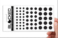 The Original Vinyl Webcam Cover Stickers | Restickable & Stackable Privacy Covers | for All Camera-endable Devices | 3-Sizes | 57 Black (Muted Matte) by MyCamShield