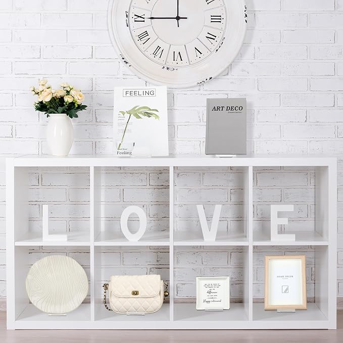 6 Pack Acrylic Book Stand for Display Adjustable, 5.91in H | Clear Display Holder Easel Collector Stand for Home Office, Back to School Comic Album CD Magazine Postcard Artworks - Image 6