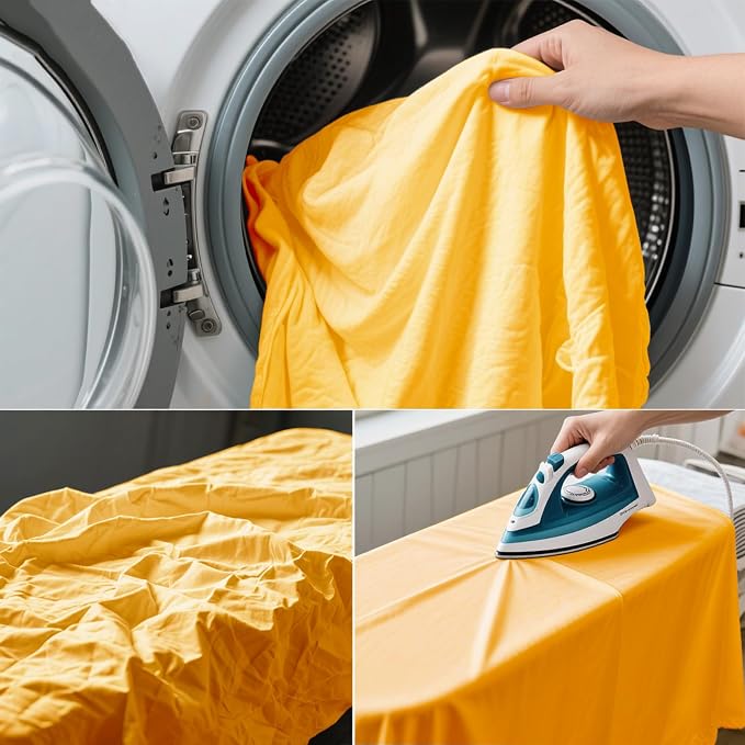 Yellow Photo Backdrop for Photoshoot Background Photography 10x10ft | Polyester, Portrait Studio Photographic, Streaming Video Shooting - Image 6