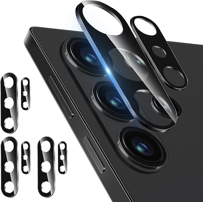Dengduoduo 3 Pack Camera Lens Protector for Samsung Galaxy S26 Ultra, Tempered Glass Camera Protector Back Lens Cover, Ultra HD, 9H Hardness, Anti-Scratch, Case Friendly[No Affect on Night Shots] by Dengduoduo